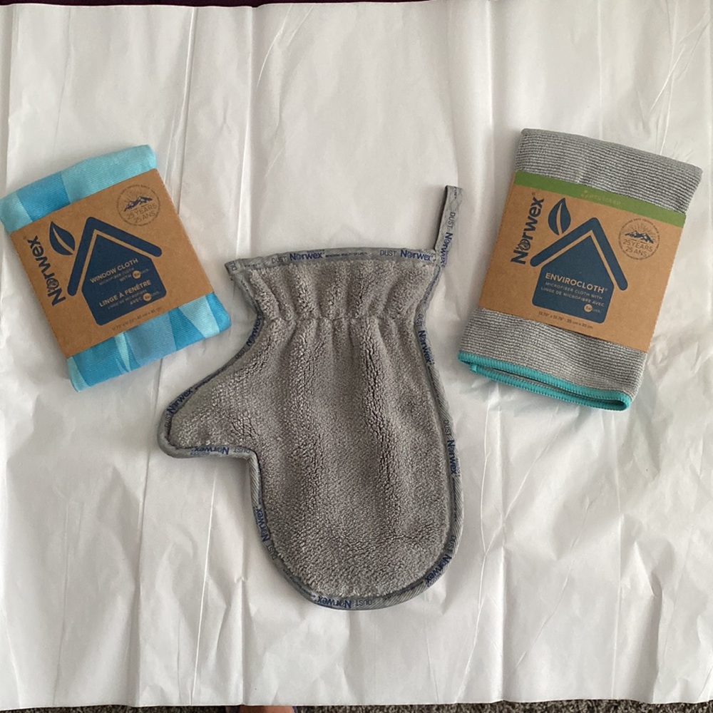 Household Package by Norwex w/BacLock Brand New Never Used.